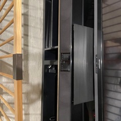 SHARP 60型テレビ　スピーカー付きテレビ台　の画像