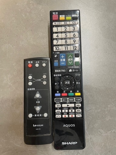 SHARP 60型テレビ　スピーカー付きテレビ台　