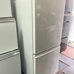 北九州市内配送無料　保証付き シャープ SHARP 小型 冷蔵庫 137Ｌ つけかえどっちもドア ホワイト SJ-D14C-Wの画像