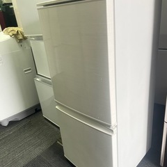 北九州市内配送無料　保証付き シャープ SHARP 小型 冷蔵庫 137Ｌ つけかえどっちもドア ホワイト SJ-D14C-Wの画像