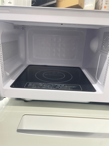 配送可能　保証付き 2023年製アイリスオーヤマ KMB-F186-W 単機能レンジ 18L 
