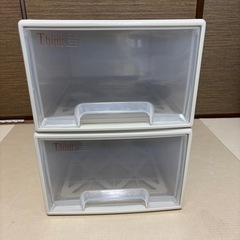【譲先決定】衣装ケース 2個の画像