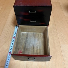 【値下しました】3段引出しの画像