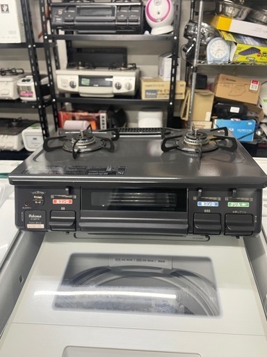 配送可能　保証付き 2021年製ガステーブル IC-S87-1R 都市ガス用/右強火 都市ガス用/右強火