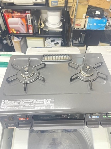配送可能　保証付き 2021年製ガステーブル IC-S87-1R 都市ガス用/右強火 都市ガス用/右強火