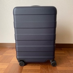 無印良品　ハードキャリーケース　35L　ネイビー
