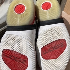  NIKE JORDAN REACT ELEVATION "WHITE/UNIVERSITY RED バッシュの画像