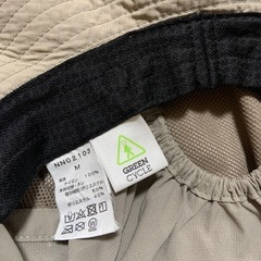 中古品THE NORTH FACE帽子日よけ付きの画像