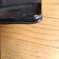 Dress Hippy 黒 レザー iPhoneケース ボタン留めの画像