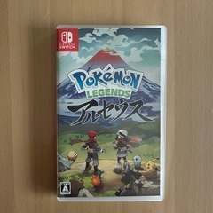 【美品】Switchゲームソフト　ポケモンアルセウス