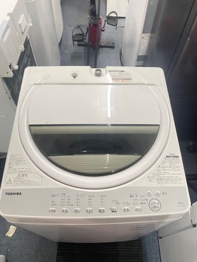 北九州市内配送無料　保証付き　AW-6G6 全自動洗濯機 グランホワイト [洗濯6.0kg /乾燥機能無 /上開き] 