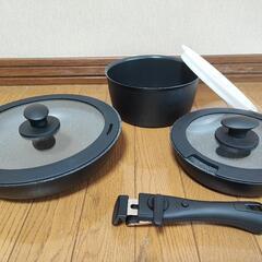 【ニトリ】超軽量扱いやすい鍋・フライパン7点セット