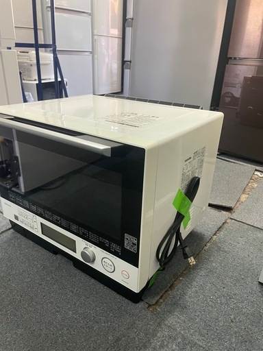 配送可能　保証付き TOSHIBA ER-KSD100 (W) スチーム オーブンレンジ