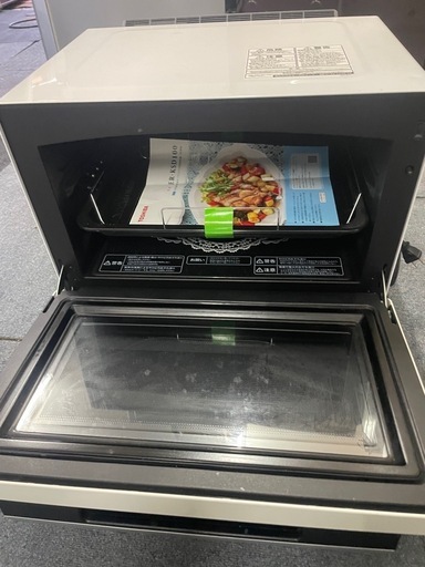 配送可能　保証付き TOSHIBA ER-KSD100 (W) スチーム オーブンレンジ