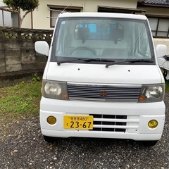 三菱軽トラック　難あり？の画像