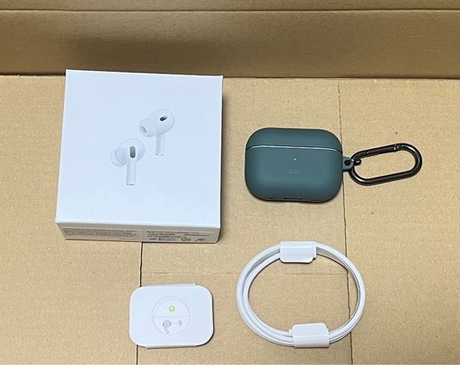 【美品】【正規品:保証期間あり】Air pods pro(第二世代)【USB typeC ※ケース付き】