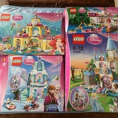 ４種類　まとめ販売　ディズニープリンセス レゴ　LEGO