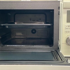 配送可能　保証付き シャープ SHARP ウォーターオーブン（26L/1段調理） ホワイト系 ヘルシオ AX-MX3-Wの画像