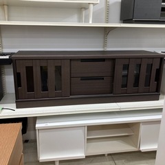 ニトリ　ローボード　棚板1枚欠品　アケビ　ブラウン【取りに来れる...