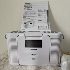 TOSHIBA 防水CDクロックラジオ