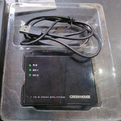 GREEN HOUSE HDMI SPLITTER 1 to 2 HDMI スプリッターの画像