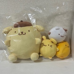 ポムポムプリンのぬいぐるみ