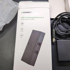 Ugreen USB 切り替え スイッチの画像