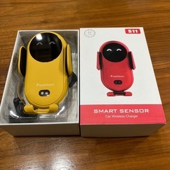 車内スマホホルダー　黄色
