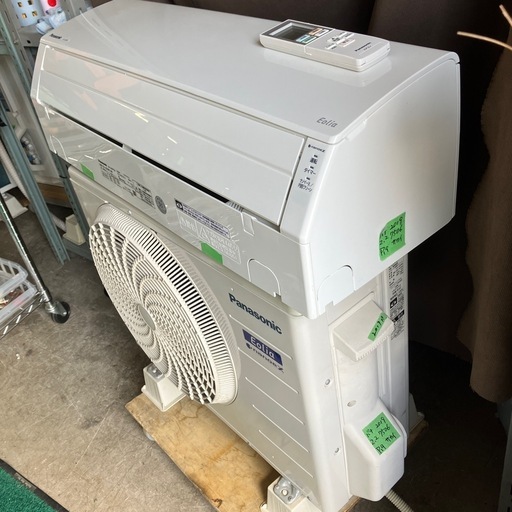 保証付、取付込、パナソニック2019年2.2KW6畳用
