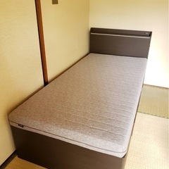 ニトリ　シングルベッドの画像