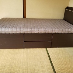ニトリ　シングルベッドの画像