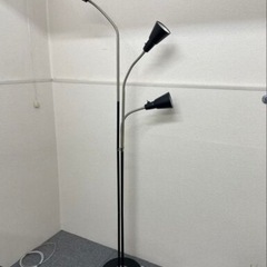 美品　IKEA ３連スタンドライト　
