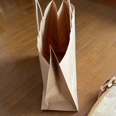 クラフト紙手提げ袋の画像