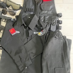 SWAT コスプレ 衣装 子供の画像