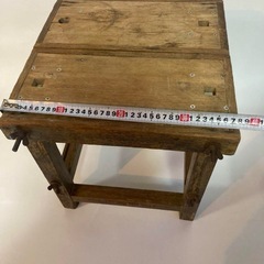 スツール作業台　レトロビンテージの画像