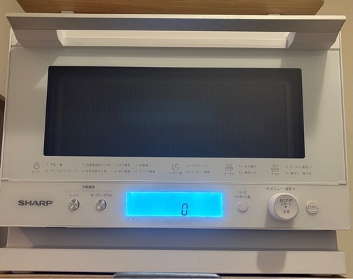 【18,000円】SHARP 加熱水蒸気オーブンレンジ　RE-WF-233-W