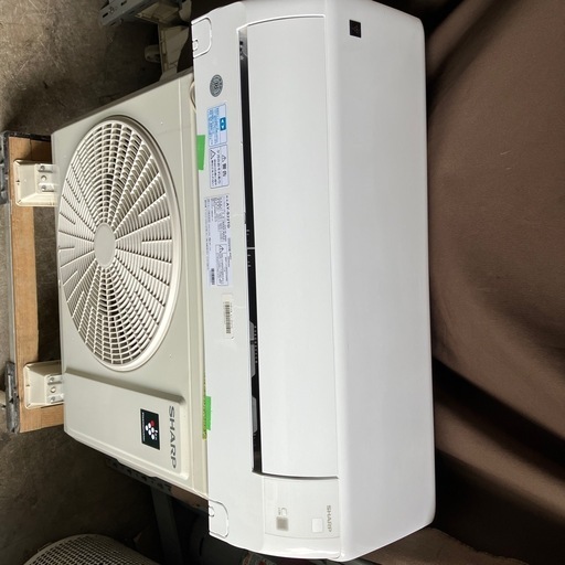 保証付、取付込　　シャープ2024年2.2KW6畳用