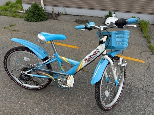 ◎ ブリヂストン 子供用自転車 6段変速 22㌅