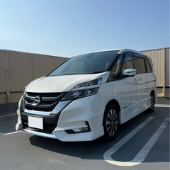 日産　セレナ　ハイウェイスター　sハイブリッド　ホワイト　中古車...