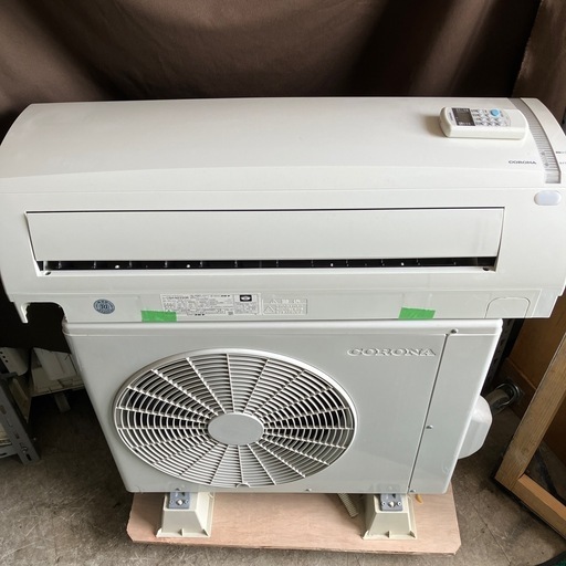 保証付、取付込　コロナ2020年2.2KW6畳