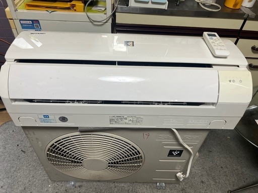 Sharpエアコン4kw,2021年、200V