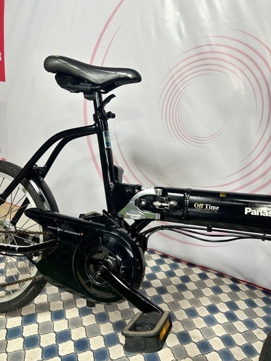No.463 パナソニックオフタイム BE-ENW074整備済み外装7段変速折り畳み電動アシスト自転車