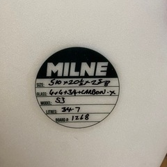 MILNE S3 (ミルン) サーフボード　の画像