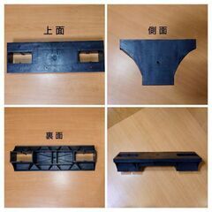 DIY🪚２✕４材用シェルフリンクス／黒１個♻️短期間使用のUSED品の画像