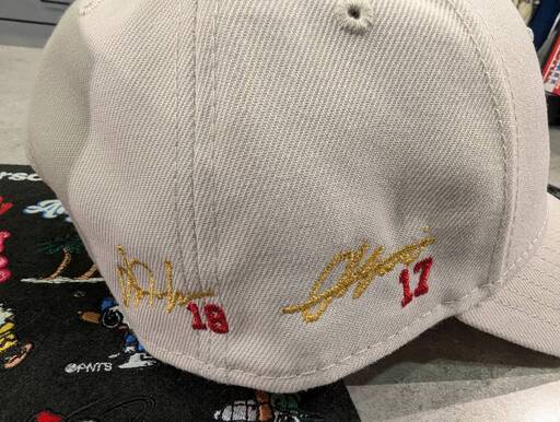 今だけ値引き　大谷選手　山本投手　サイン　背番号　刺繍　9FORTY キャップ ドジャース 大谷選手 山本投手 サイン 背番号 刺繍 9FORTY キャップ