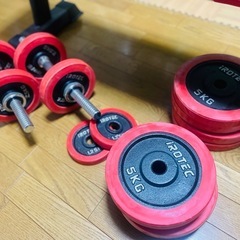 ベンチ付・ダンベルセットの画像