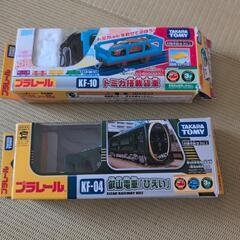 プラレール　車両　線路セットの画像