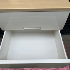 💐ご成約済💐プラスチック　衣装ケース５段　収納タンス　チェスト　　の画像