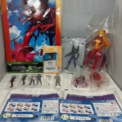 エヴァンゲリオン　1番くじ　フィギュア　タオル　ハンカチ　クリアファイル　まとめての画像