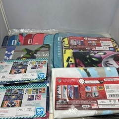 エヴァンゲリオン　1番くじ　フィギュア　タオル　ハンカチ　クリアファイル　まとめての画像